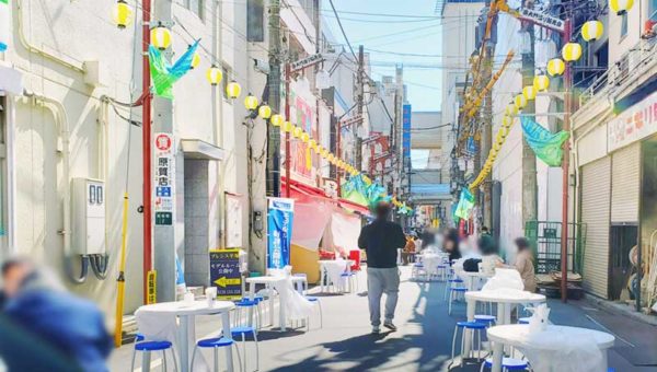 【平塚・浜大門通り復活祭「昼飲み酒場」2022年3月6日】路上ちょい飲みで商店街を盛り上げよう！